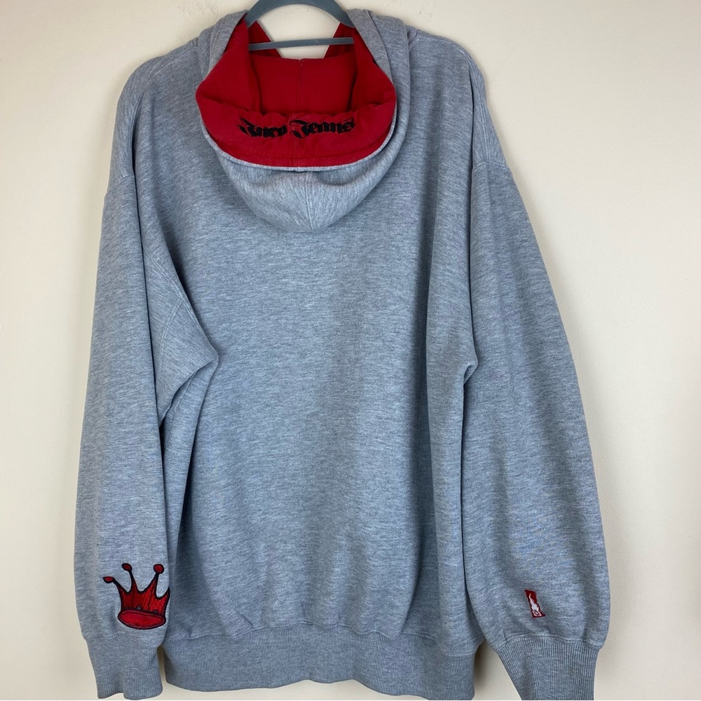 Vintage Y2K Skateboard JNCO Jeans embroidered pullover Hoodie Large - Picture 7 of 7